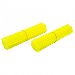 Couvres rayons pour roues AV 21' et AR 18-19' JAUNE FLUO