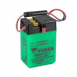 Batterie YUASA 6N2A-2C conventionnelle