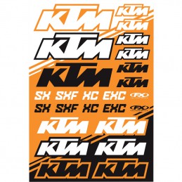 Planche de stickers FX KTM SX-SXF