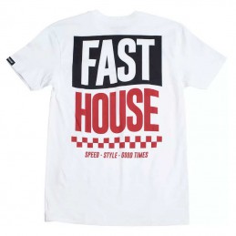 Tee-shirt FASTHOUSE BANNER White