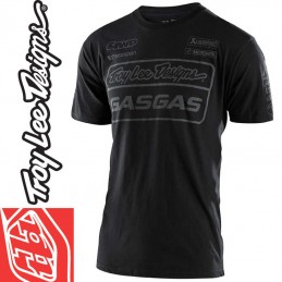 Tee shirt Troy Lee Designs GASAGAS Noir