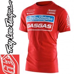 Tee shirt Troy Lee Designs GASAGAS Rouge