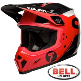 Casque BELL MX-9 SEVEN Phaser Red
