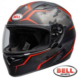 Casque BELL QUALIFIER Stealth Camo Black-Red