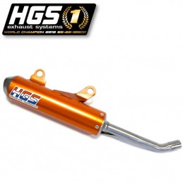 Silencieux HGS orange 125 SX