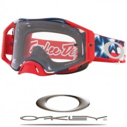 Masque OAKLEY AIRBRAKE MX TLD Red banner