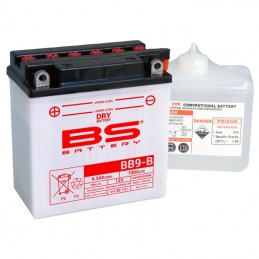 Batterie BS BB9-B + pack acide