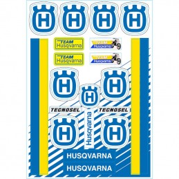 Planche de stickers TECNOSEL Husqvarna