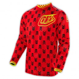 Maillot Troy Lee Designs GP AIR Anarchy Red-Yellow