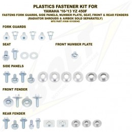 Kit vis complet de plastiques YAMAHA 450 WRF