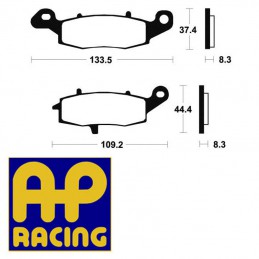 Plaquettes de frein AP RACING LMP304ST