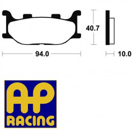 Plaquettes de frein AP RACING LMP291SF