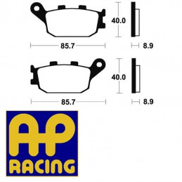 Plaquettes de frein AP RACING LMP257SR