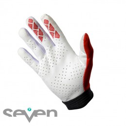 Gants SEVEN MX ZERO DIVERGE White-red