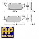 Plaquettes de frein AP RACING LMP227SF