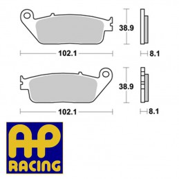 Plaquettes de frein AP RACING LMP227SF