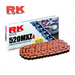 Chaine ultra renforcée RK 520 MXZ-4 Orange