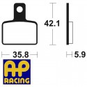 Plaquettes de frein AP RACING LMP495ST