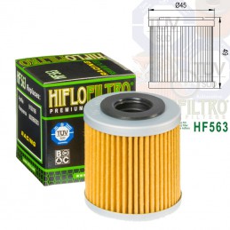 Filtre à huile HIFLOFILTRO 630 SMS