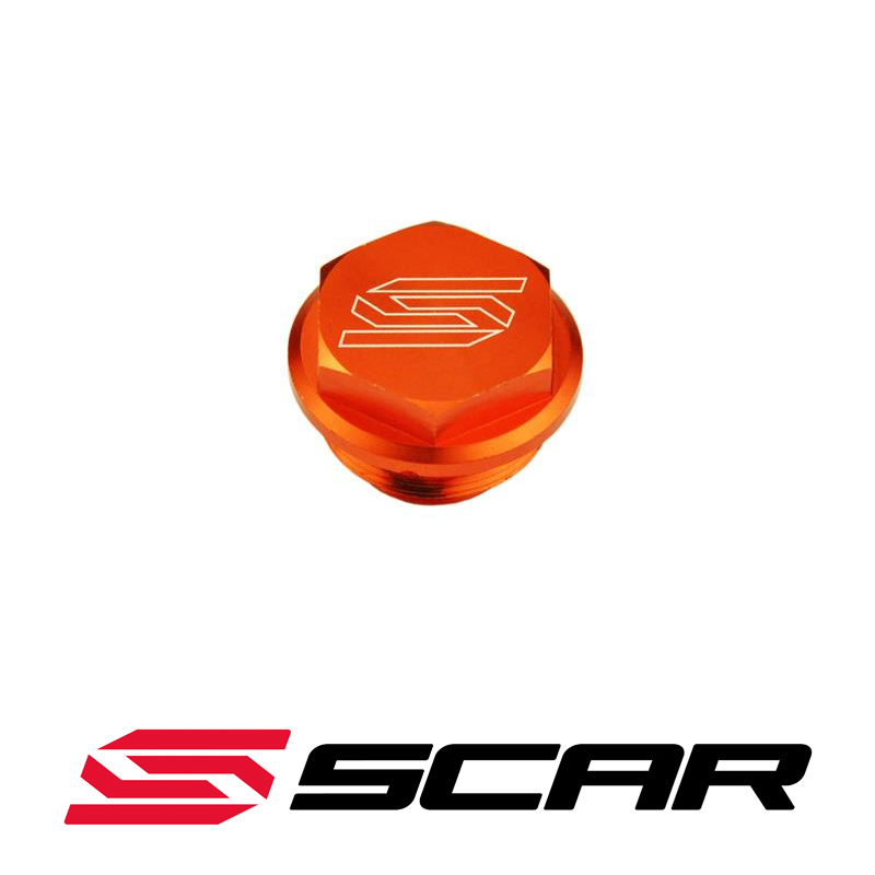 Bouchon de vidange SCAR KTM - Husqvarna - Gasgas Orange