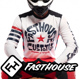 Maillot FASTHOUSE FUNKHOUSE white