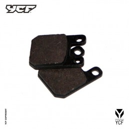 Plaquettes de frein arrière simple piston YCF