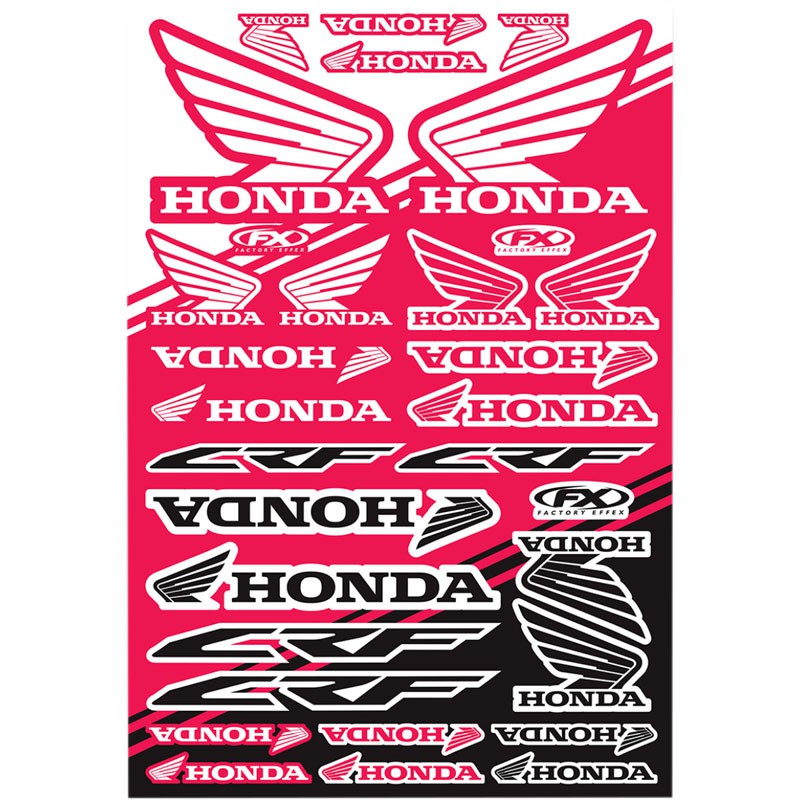 Planche de stickers FX HONDA CRF