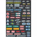 Planche de stickers FX Street micro logos