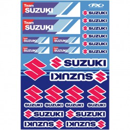 Planche de stickers FX SUZUKI Road