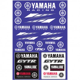 Planche de stickers FX YAMAHA