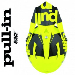 Casque PULL-IN RACE Flo yellow