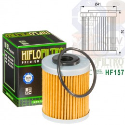 Filtre à huile HIFLOFILTRO HF157
