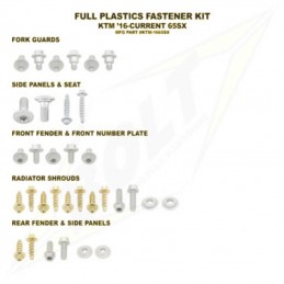 Kit vis complet de plastiques KTM 65 SX