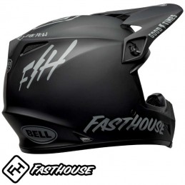 Casque BELL MX-9 FASTHOUSE Black-Grey