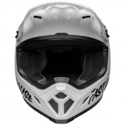 Casque BELL MX-9 FASTHOUSE Gloss white
