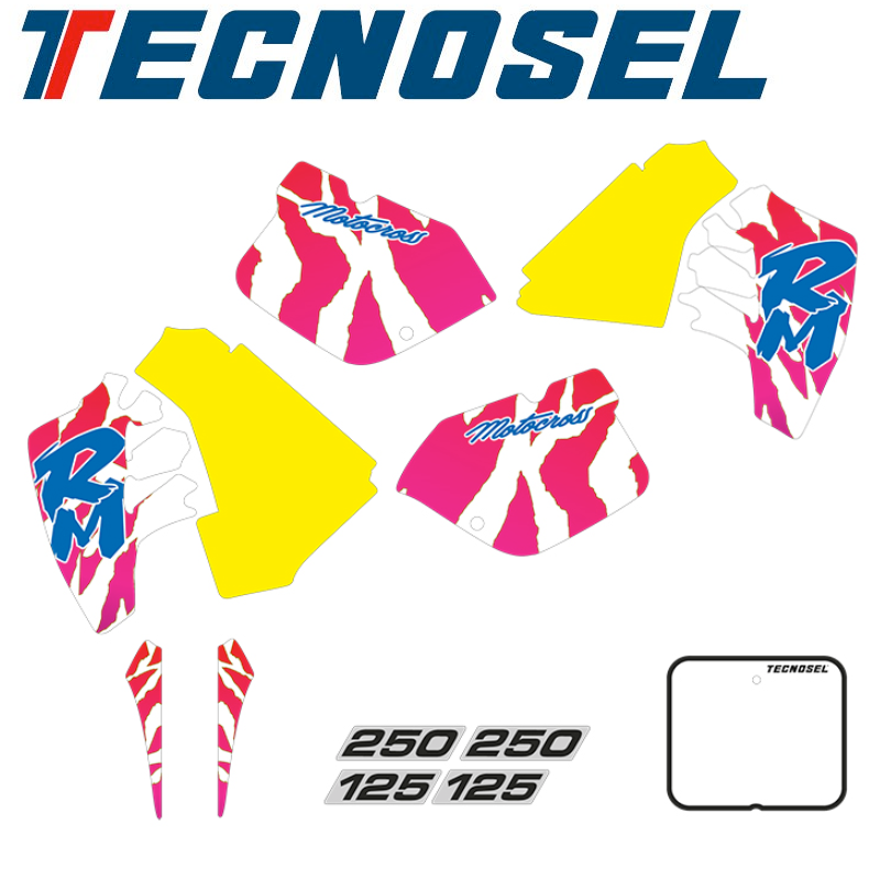 Kit déco réplica TECNOSEL 125 RM