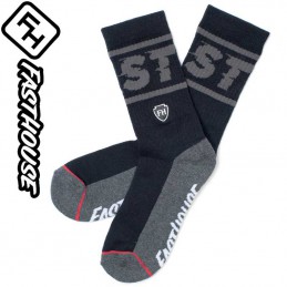 Chaussettes FASTHOUSE BRONSON Black-Grey