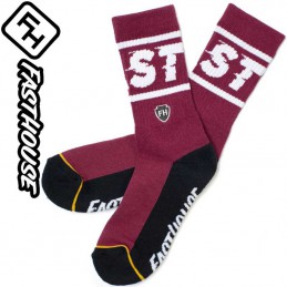 Chaussettes FASTHOUSE BRONSON Maroon-Black