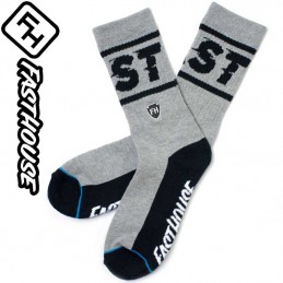 Chaussettes FASTHOUSE BRONSON Grey-Black