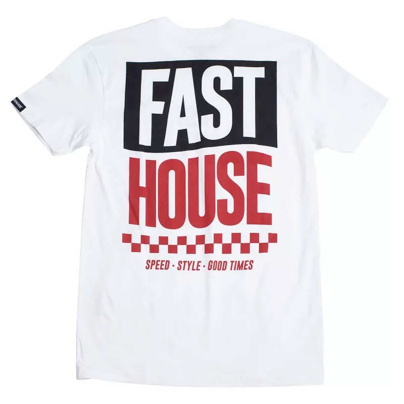 Tee-shirt FASTHOUSE BANNER White