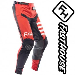 Pantalon FASTHOUSE ELROD Red-Black