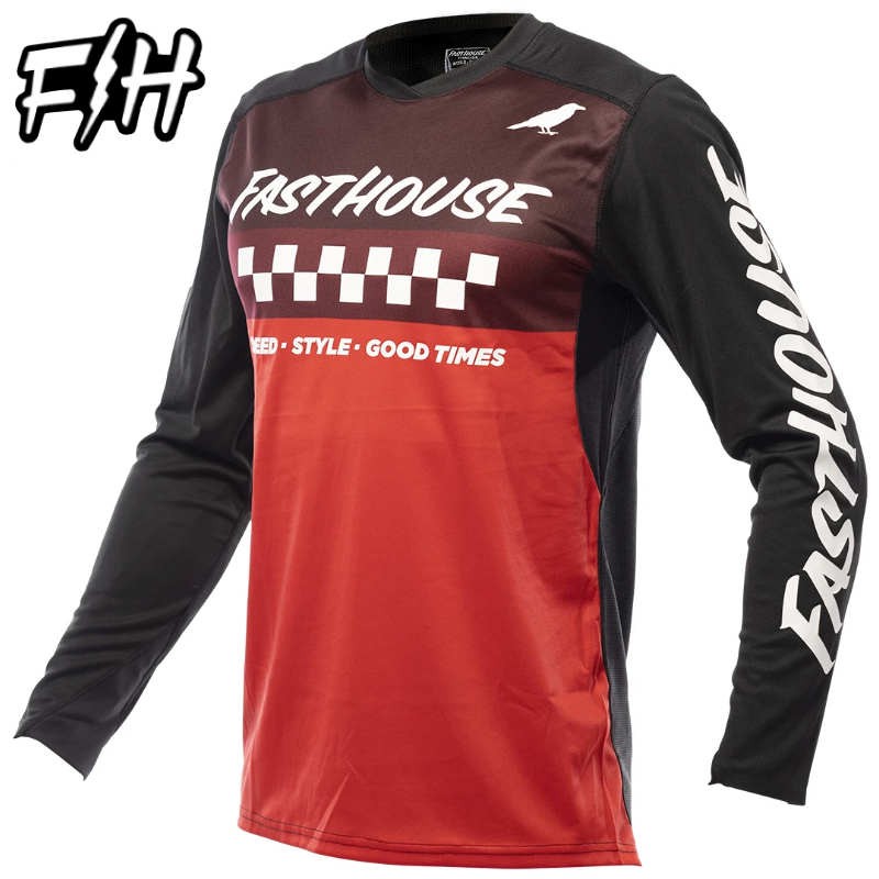 Maillot FASTHOUSE ELROD red-black