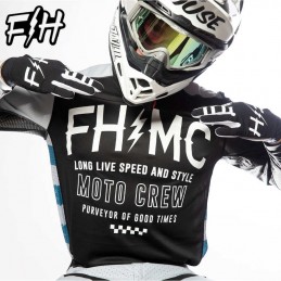 Maillot FASTHOUSE CYPHER black silver