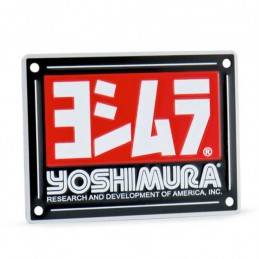 Plaque logo YOSHIMURA USA pour silencieux RS-4