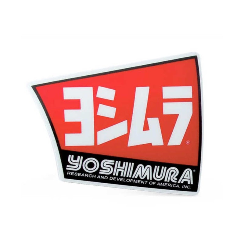 Autocollant logo YOSHIMURA USA pour silencieux RS-4