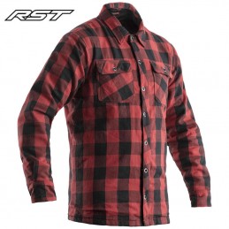 Veste RST Kevlar® Lumberjack Rouge-Noir