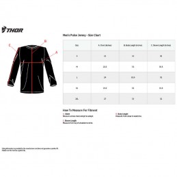 Maillot THOR PULSE Tactic Red