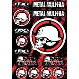 Planche de stickers METAL MULISHA 2