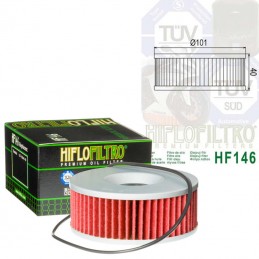 Filtre à huile HIFLOFILTRO HF146