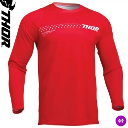 Maillot enfant THOR SECTOR Minimal red
